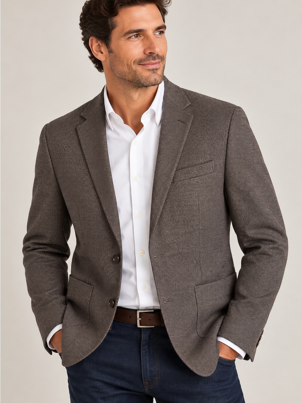 Johnston & Murphy XC Flex Men’s Stretch Blazer Sport Coat Brown L 🟫